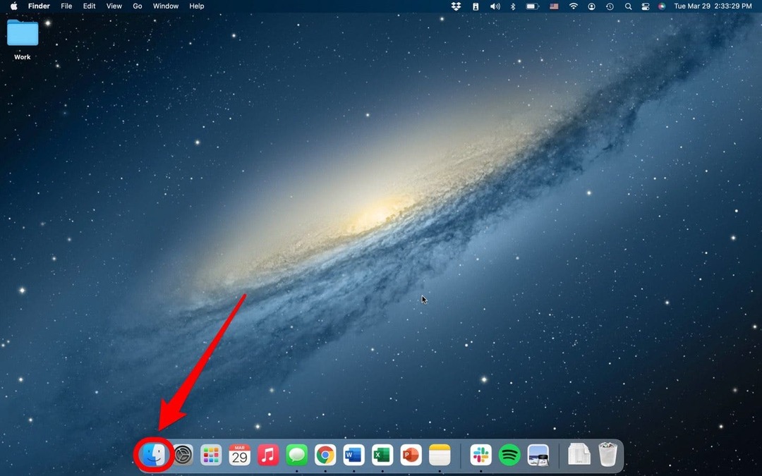 כיצד למצוא את משטח ההפעלה ב-mac