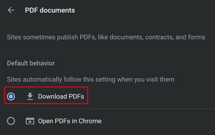 PDF-Option in Chrome herunterladen