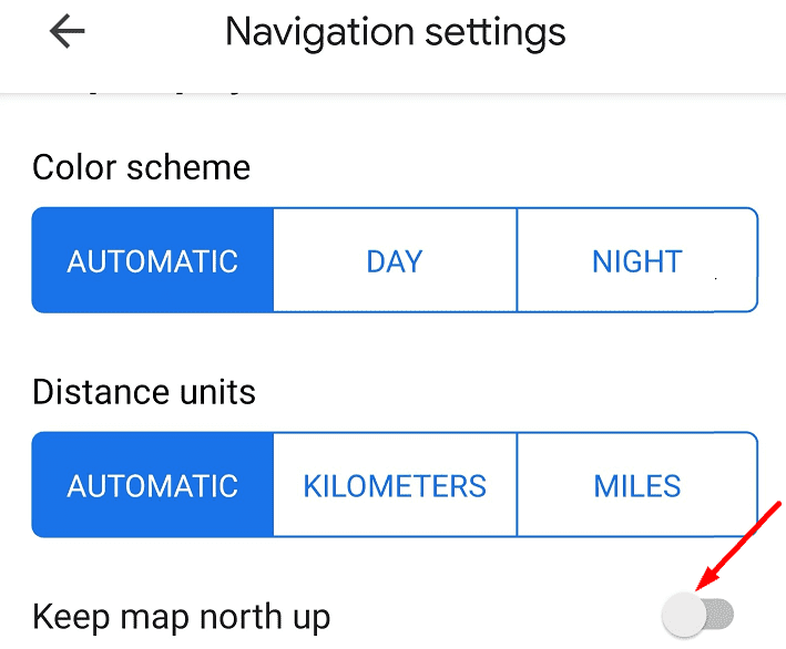 simpan peta ke utara google maps