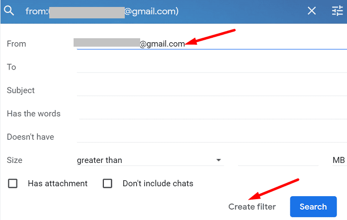 vytvořit-filtr podle odesílatele-gmailu