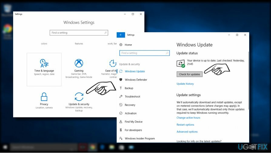 Nach verfügbaren Windows-Updates suchen