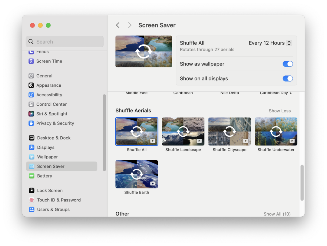 Cara Menggunakan Screen Saver di macOS Sonoma - 4