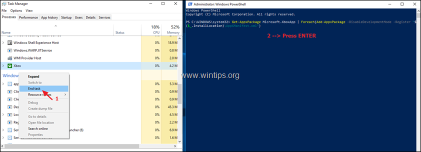 Registrirajte aplikaciju Xbox Windows 10