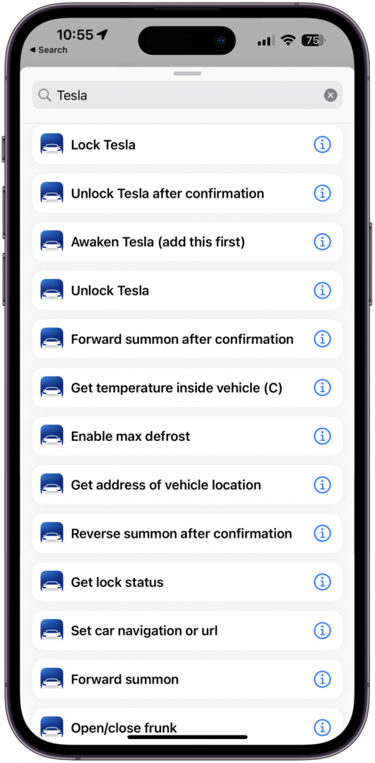 Najbolja Tesla aplikacija za korisnike prečaca za jednostavnu automatizaciju