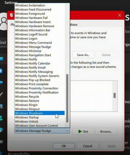 Звуковые опции системы Windows 11