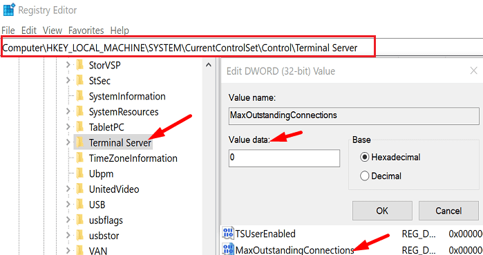 Terminal-Server-maximale Verbindungen
