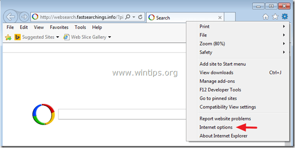 entfernen-Websearch-fastsearchings-info-Internet-Explorer