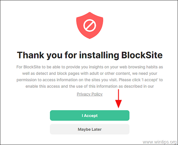 blocksite krom