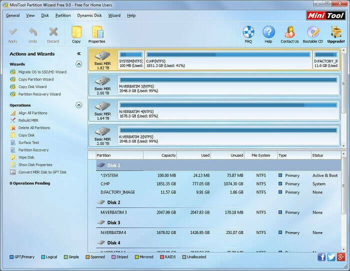 Partizione guidata MiniTool