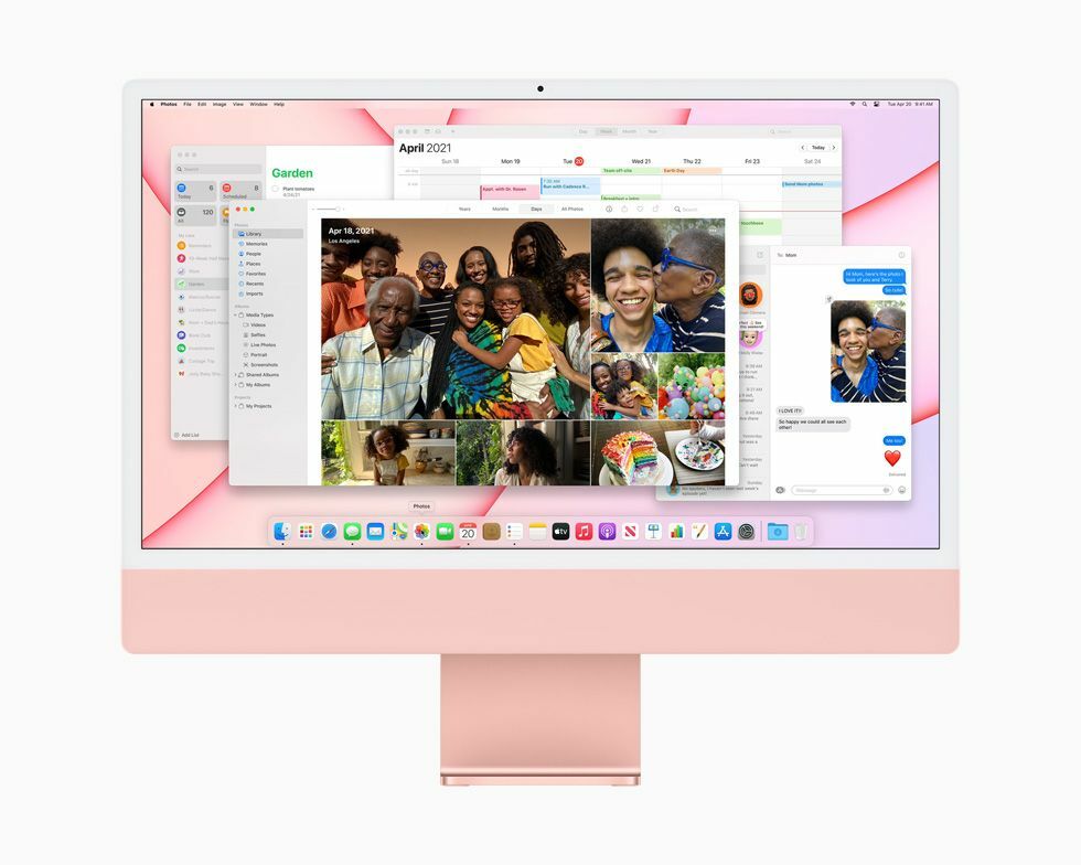 24-tuumainen iMac on täydellinen vaihtoehto niille, jotka haluavat all-in-one-pöytätietokoneen. Se sisältää Apple M1 -sirun.