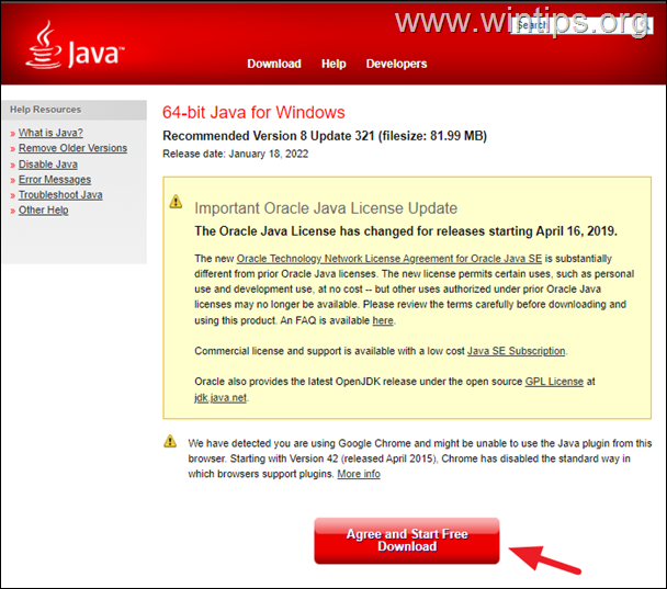 Java herunterladen