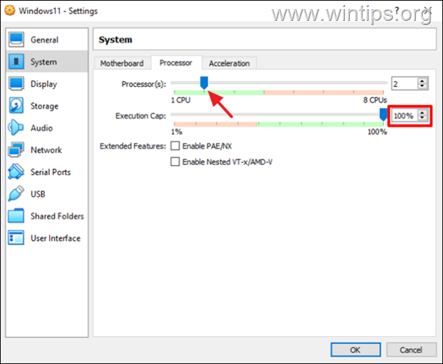 virtualbox работи бавно