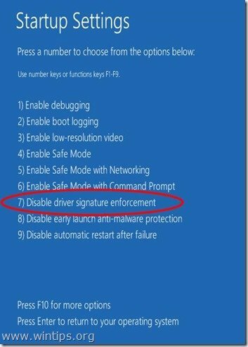 disable-driver-signature-enforcement