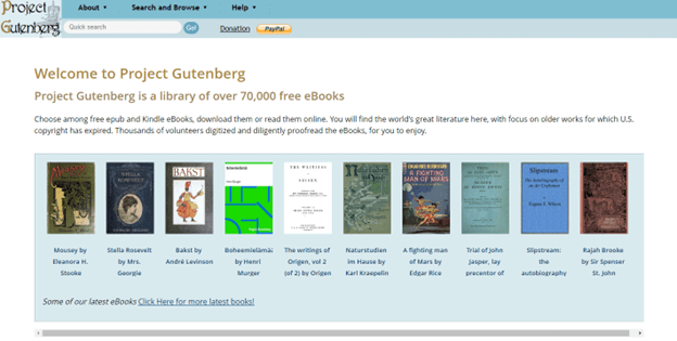 โครงการ Gutenberg