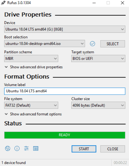 Bootfähiges USB-Laufwerk mit Rufus-Software erstellen