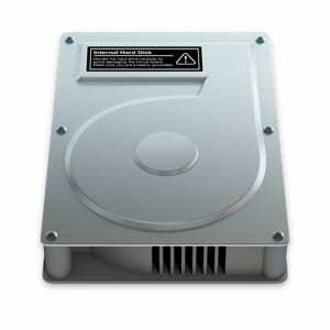 Obraz pevného disku Mac