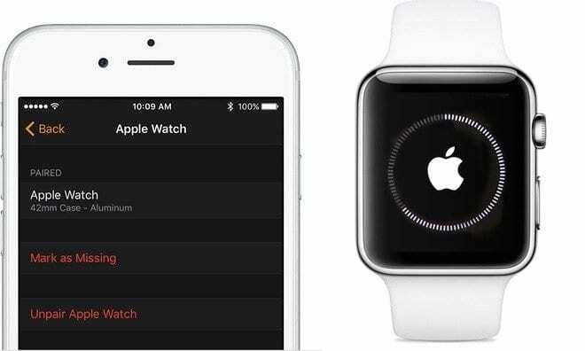 Usuwanie sparowania Apple Watch, instrukcje