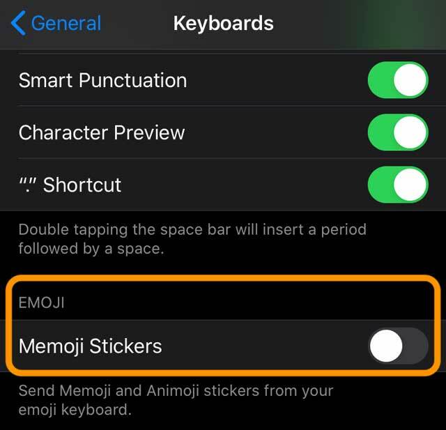 nonaktifkan stiker memoji di iPad dan iPhone