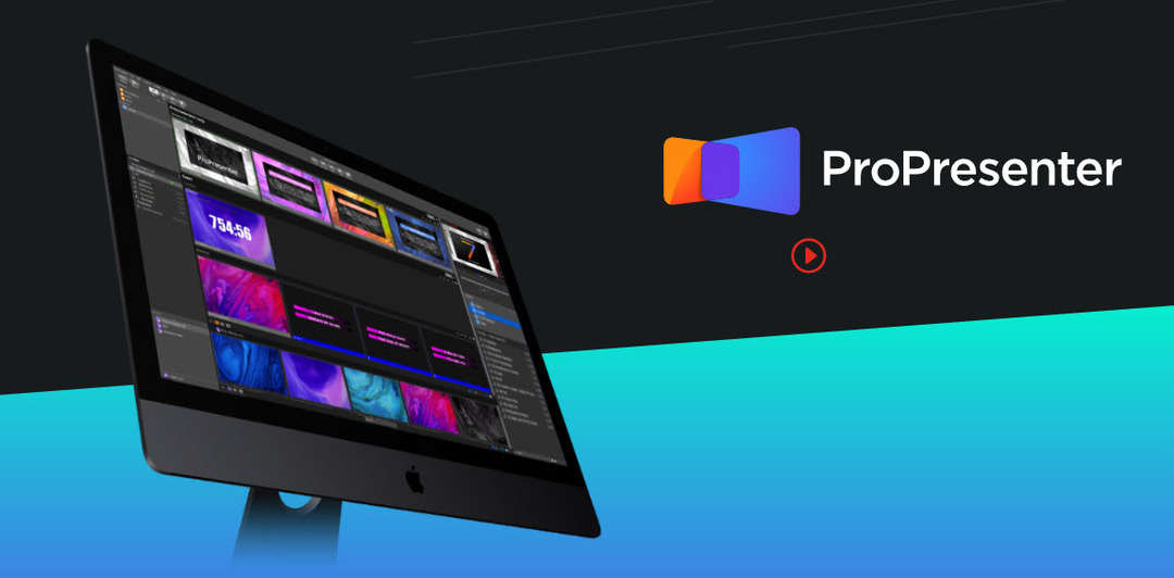 PowerPoint-alternativer for Mac ProPresenter