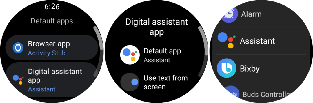 Så här installerar du Google Assistant på Galaxy Watch 4 - Ställ in som standard - 2