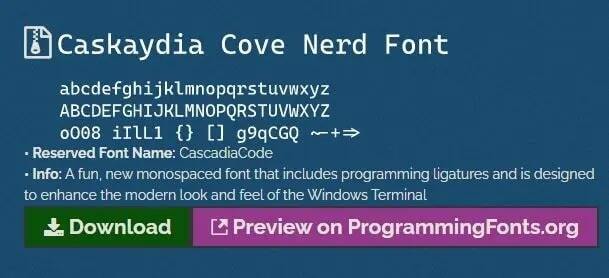 डाउनलोड Caskaydia कोव फ़ॉन्ट