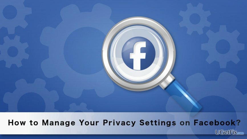 Administrar la configuración de privacidad en Facebook