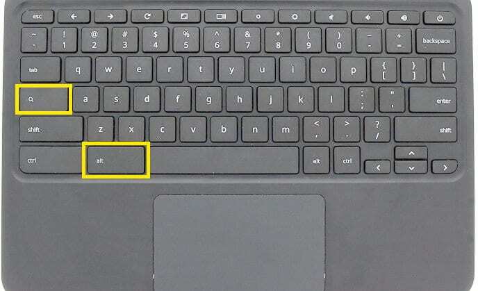 Chromebook: Omogoči Onemogoči Caps Lock