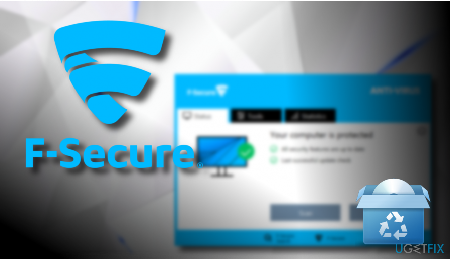 Copot antivirus F-Secure