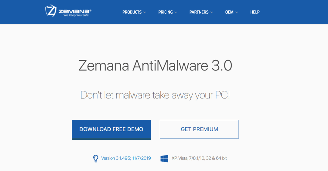 Zemana Antimalware – najlepší odstraňovač adwaru Windows