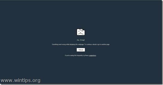 Ow-Snap-chrome-błąd