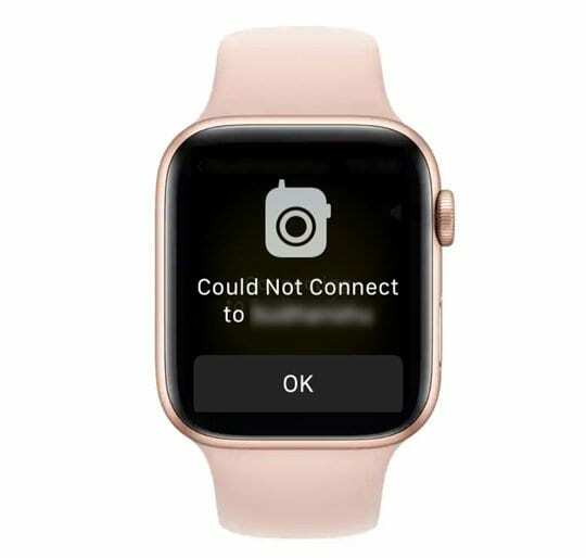 apple watch walkie talkie nije mogao povezati poruku