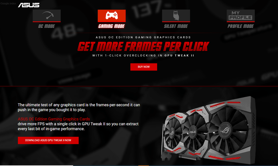 ASUS GPU Tweak – najlepší softvér na pretaktovanie GPU pre Windows