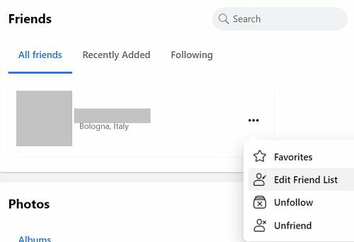 Facebook-Upravit-Seznam přátel