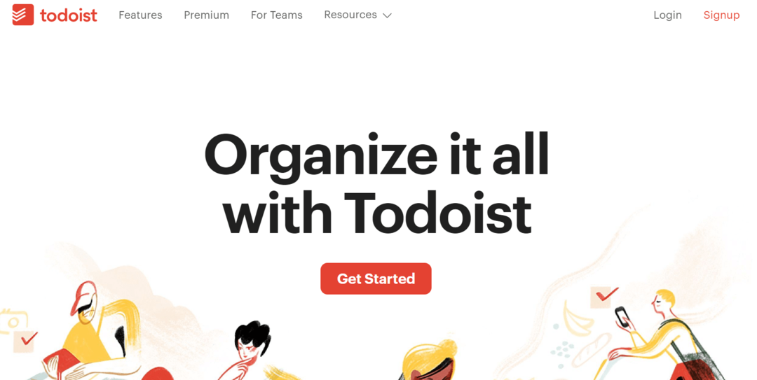 Todoist - Nejlepší plánovače úloh pro Windows