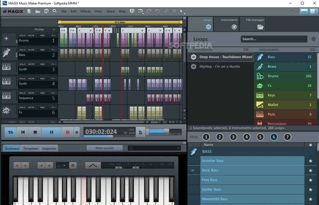 Magix Music Maker - ซอฟต์แวร์สร้างจังหวะที่ดีที่สุด