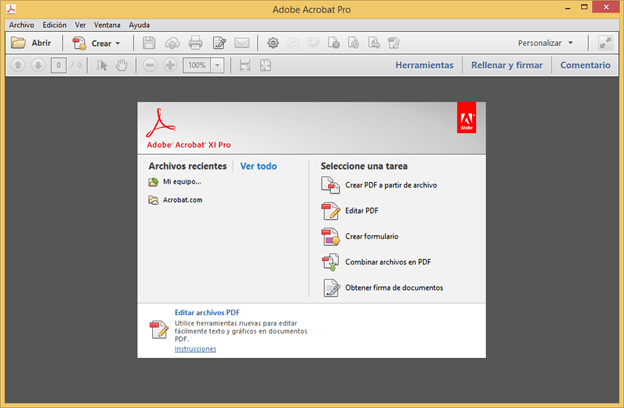 Adobe Acrobat XI skrivare