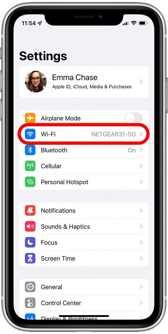 WiFi untuk pengaturan apple safari iphone