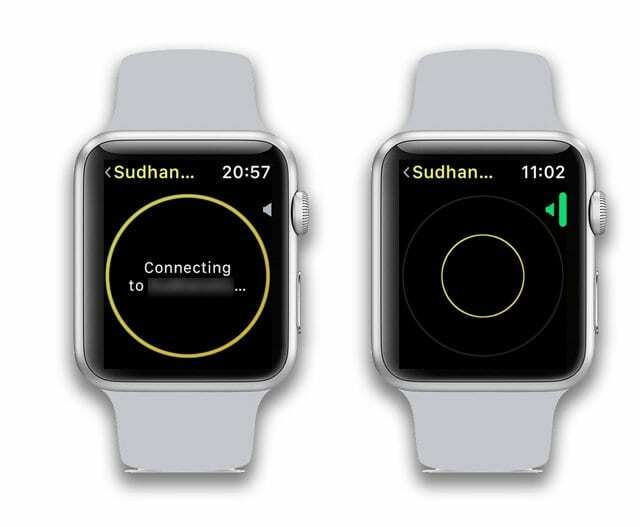 problémy s pripojením na vysielačke Apple Watch