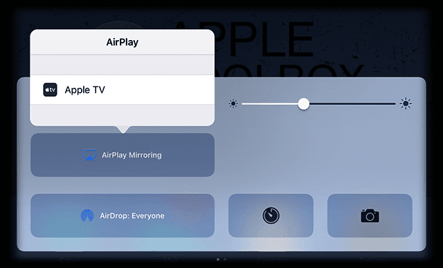 Apple TV: AirPlay 아이콘 누락, 수정