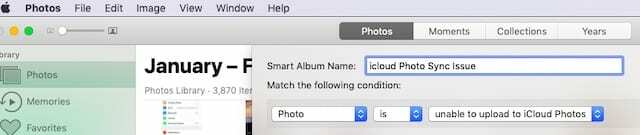 Problem mit der iCloud-Fotosynchronisierung auf dem MacBook