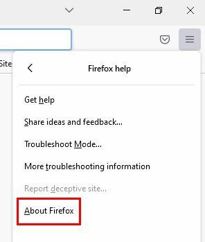 Tietoja Firefoxista