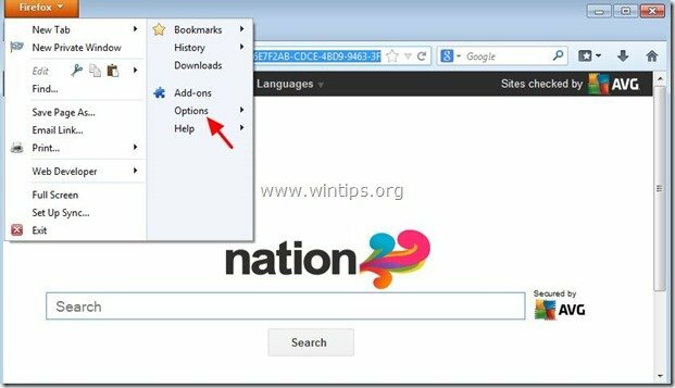 supprimer-avg-nation-toolbar-firefox