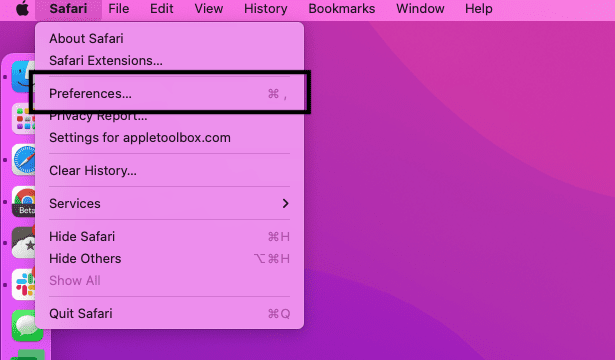 Come impedire a Safari di cambiare i colori su Mac 1