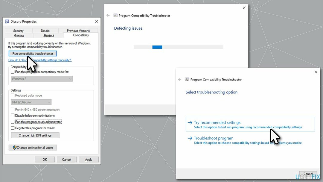 قم بتشغيل Discord Troubleshooter