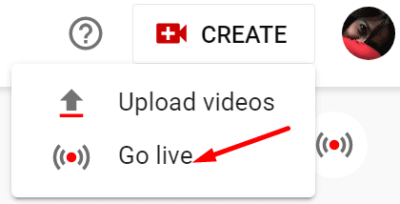 youtube-go-live-knop