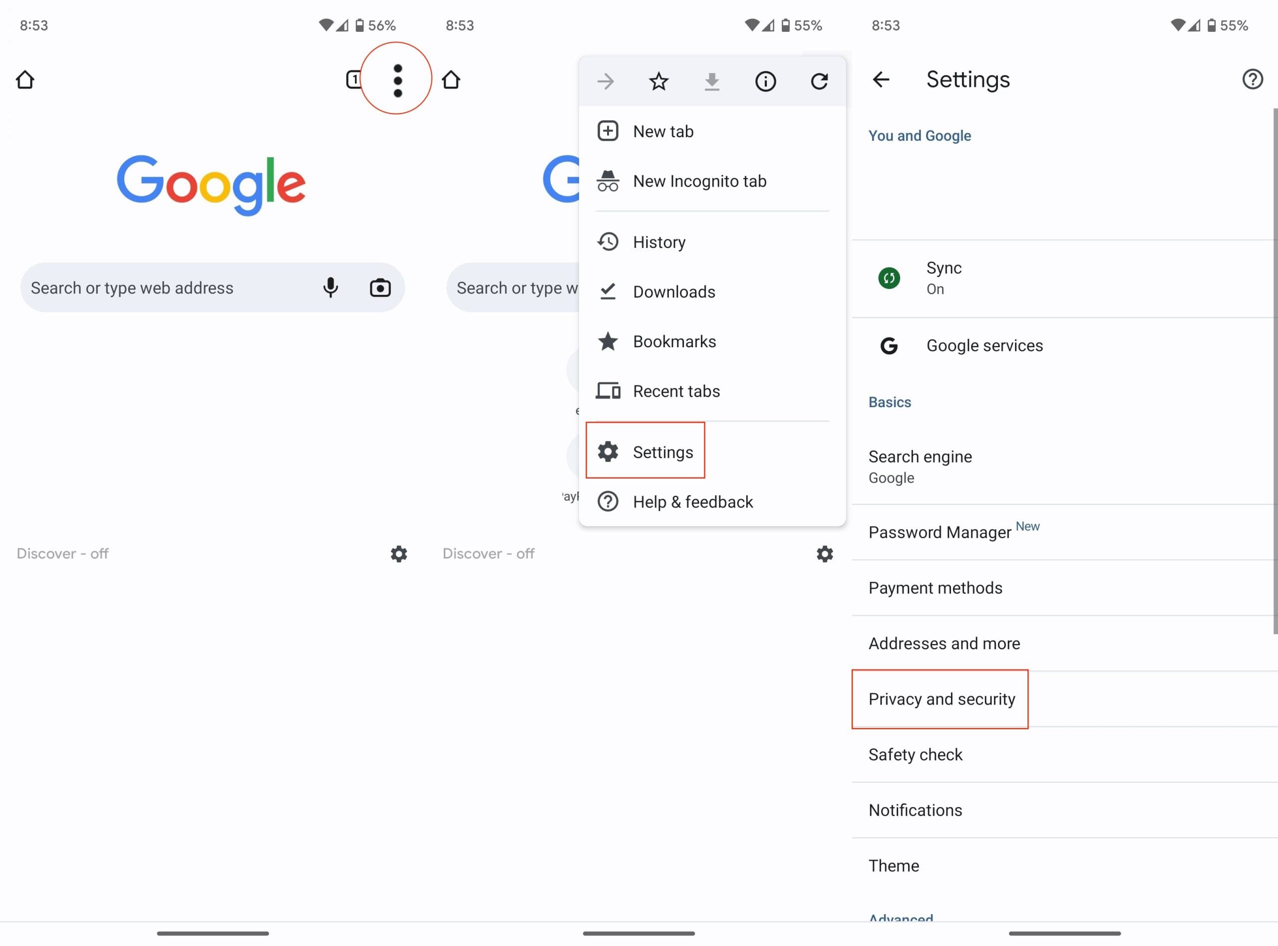 Comment utiliser le scanner d'empreintes digitales avec les onglets de navigation privée dans Chrome - 2