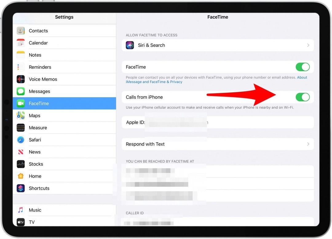 permettre aux appels de votre iphone de sonner sur votre ipad