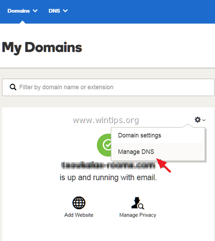 ubah domain dns google apps