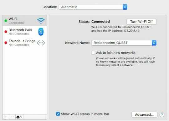 Safari ne fonctionne pas sur le Wi-Fi public, comment réparer