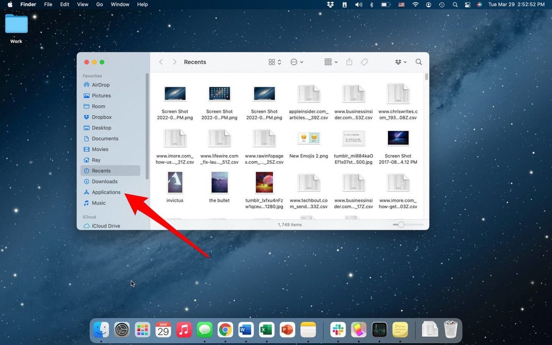 kako otvoriti launchpad na Macu